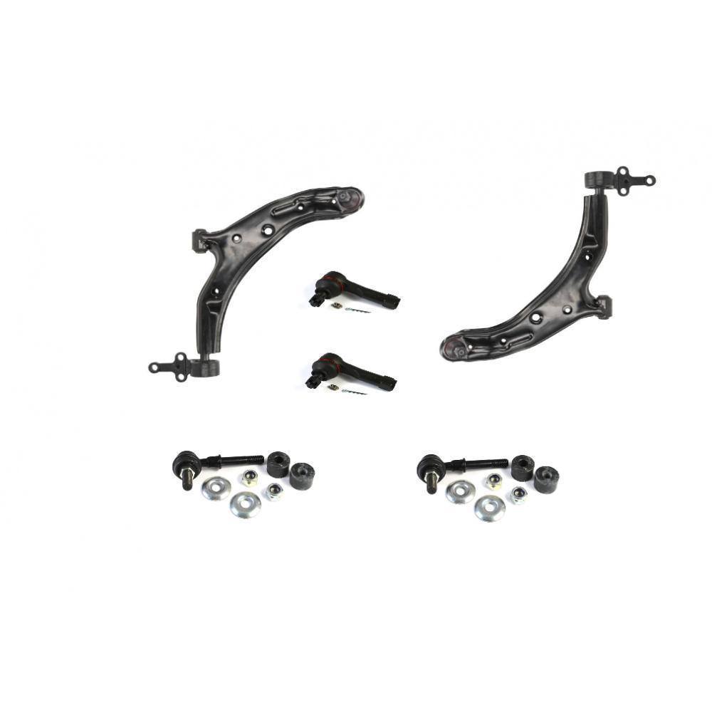 Σετ Εμπρόσθιου Συστήματος Master-Sport για Nissan Almera 2000-2006(Almera N16).Περιλαμβάνει 2 ψαλίδια/2 ζαμφόρ /2 ακρόμπαρα
