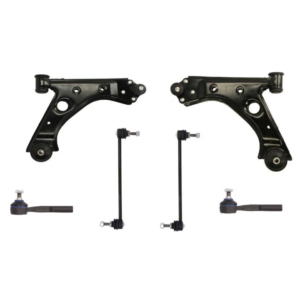 Σετ Εμπρόσθιου Συστήματος Master-Sport για Opel Corsa 2006-2012 (CORSA D).Περιλαμβάνει 2 ψαλίδια/2 ζαμφόρ /2 ακρόμπαρα