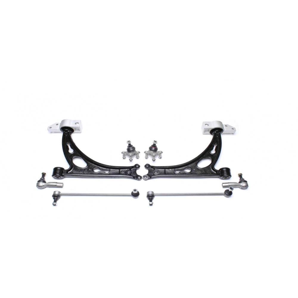 Σετ Εμπρόσθιου Συστήματος Master-Sport για Audi A3 2004-2012.Περιλαμβάνει 2 ψαλίδια/2 ζαμφόρ /2 ακρόμπαρα