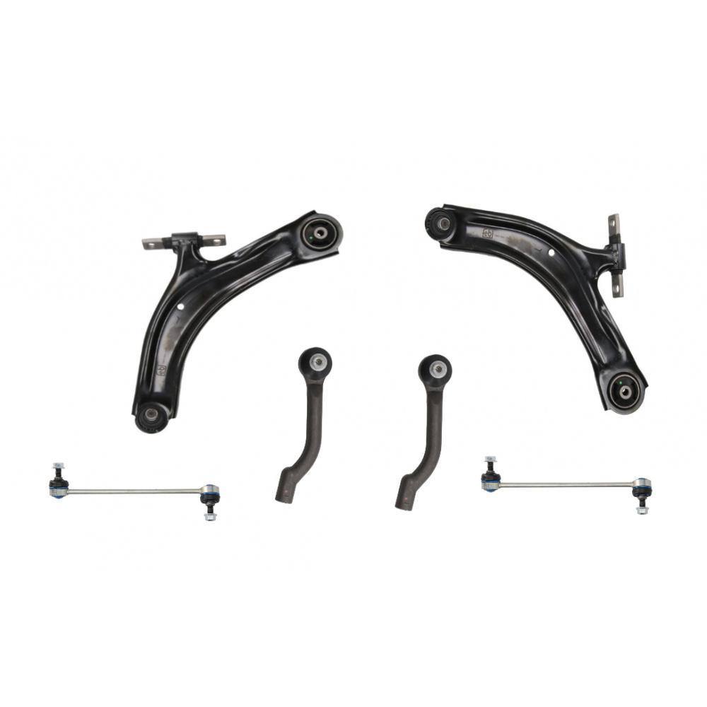 Σετ Εμπρόσθιου Συστήματος Master-Sport για Nissan Qashqai 2006-2014.Περιλαμβάνει 2 ψαλίδια/2 ζαμφόρ /2 ακρόμπαρα