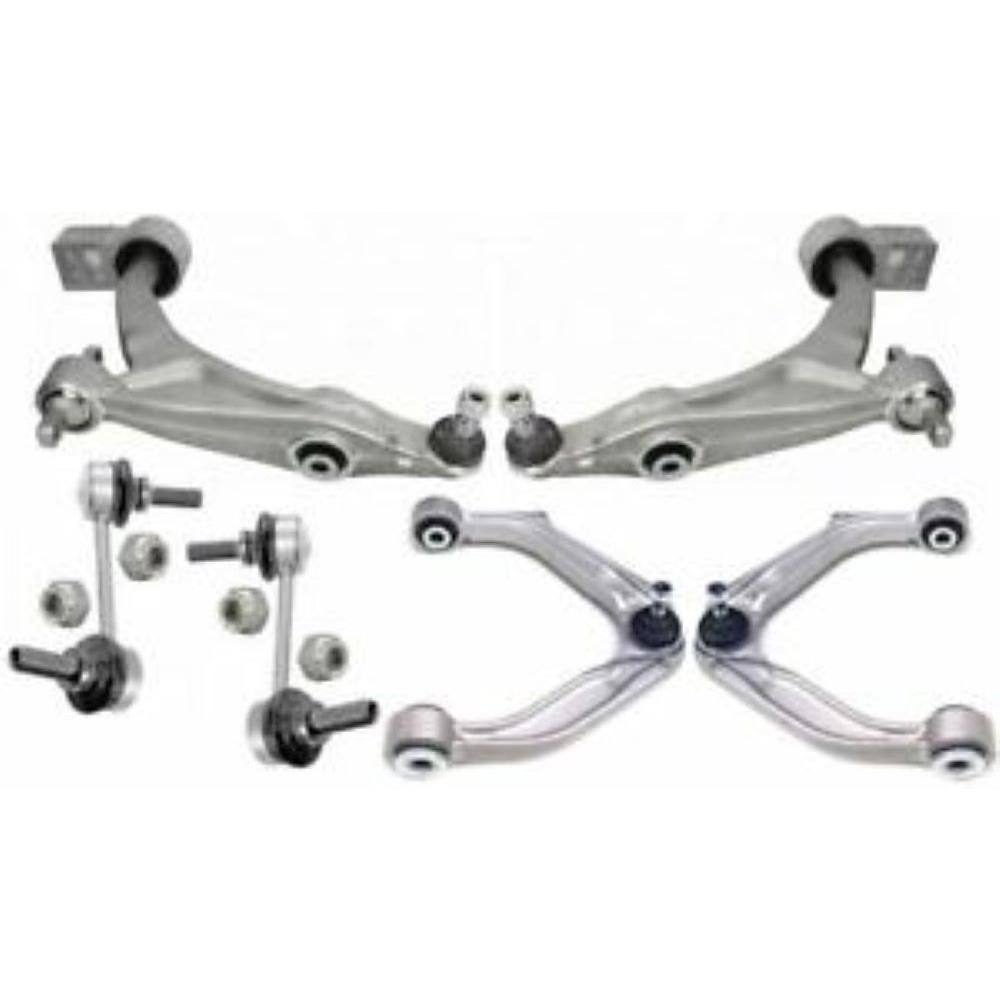 Σετ Εμπρόσθιου Συστήματος Master-Sport για Alfa Romeo 159 2005-2012 .Περιλαμβάνει 2 άνω ψαλίδια/2 κάτω ψαλίδια/2 ακρόμπρα/2 ζαμφόρ