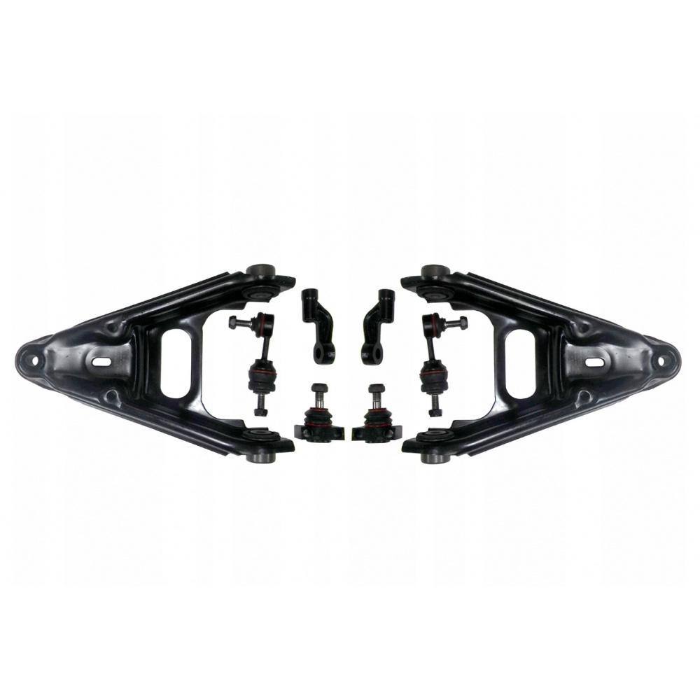 Σετ Εμπρόσθιου Συστήματος Master-Sport για Smart Fortwo 1998-2005(450).Περιλαμβάνει 2 ψαλίδια/2 ακρόμπαρα/2 ζαμφόρ/2 μπαλακια ψαλιδιου