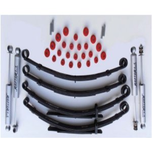 KIT Ανάρτησης Ανύψωσης ΜΕ ΑΜΟΡΤΙΣΕΡ+ΣΟΥΣΤΕΣ  (ΕΜΠΡΟΣ-ΠΙΣΩ)  60mm για Suzuki Samurai 1988-2004